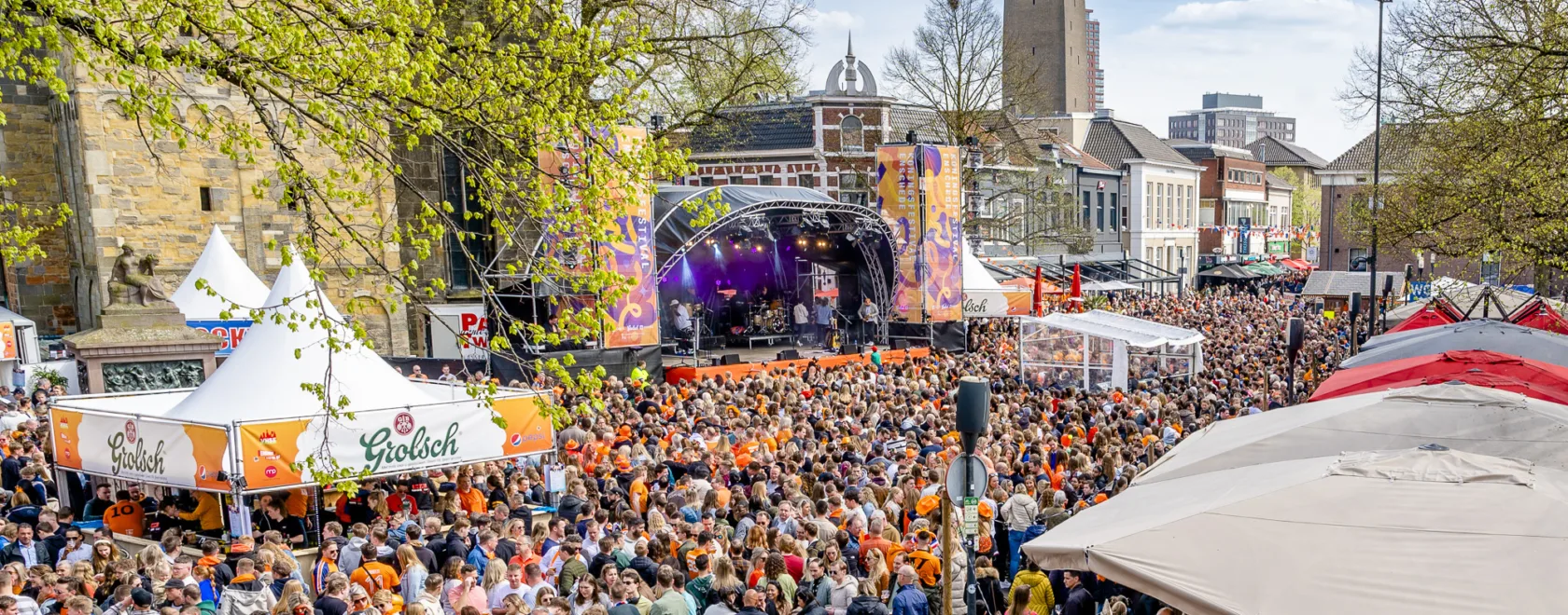 Koningsdag Enschede/ Königstag Enschede